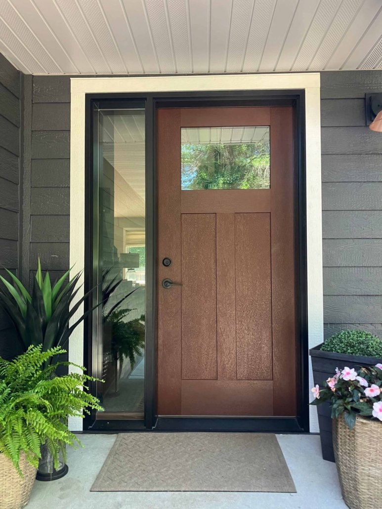 Front door replacement and installation